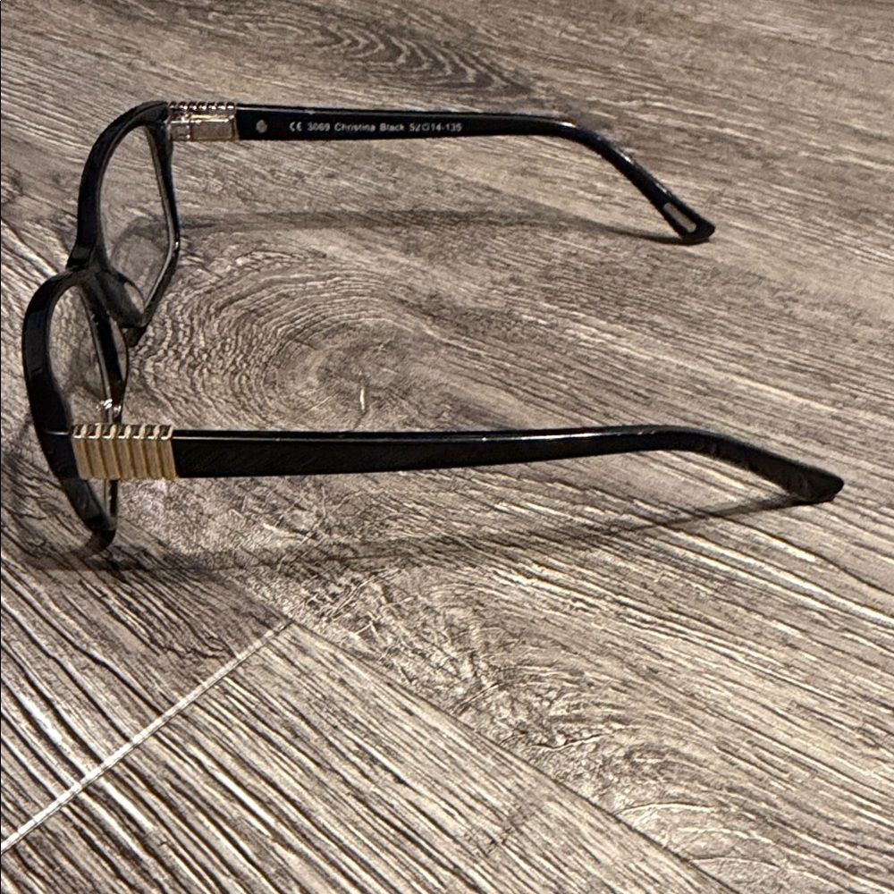 Black Kam Dillon Christina Eyeglasses - Picture 3 of 7